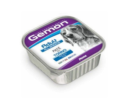 Gemon Wet Dog Pate Adult tuna konservuotas pašaras paštetas šunims, tunas; 150g