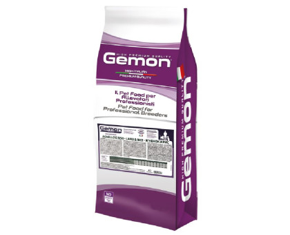 Gemon BFB Dog Adult Lamb & Rice 25/13 sausas pašaras suaugusiems šunims visų veislių, ėriena; 20kg