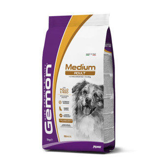 Gemon Dog Medium Adult chicken sausas pašaras šunims vidutinio dydžio veislų, vištiena; 3kg, 15kg Gemon Dog Medium Adult chicken sausas pašaras šunims vidutinio dydžio veislų, vištiena; 3kg, 15kg