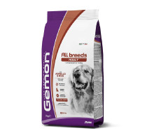 Gemon Dog Medium Adult lamb & rice sausas pašaras šunims vidutinio dydžio veislų, ėriena; 3kg, 15kg