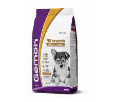 Gemon Dog Medium Puppy chicken & rice sausas pašaras šuniukams vidutinio dydžio veislų, vištiena; 3kg, 15kg