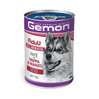 Gemon Dog Pate Adult beef konservuotas pašaras paštetas šunims, jautiena; 400g Gemon Dog Pate Adult beef konservuotas pašaras paštetas šunims, jautiena; 400g