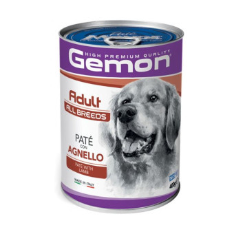 Gemon Dog Pate Adult lamb konservuotas pašaras paštetas šunims, ėriena; 400g Gemon Dog Pate Adult lamb konservuotas pašaras paštetas šunims, ėriena; 400g