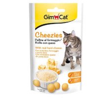 GimCat Cheezies skanėstai su sūriu katėms; 50g