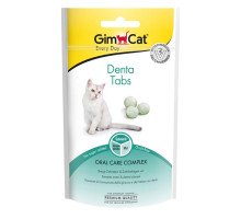 GimCat Denta Tabs vitaminų papildas katėms, sveikiems dantims; 40g