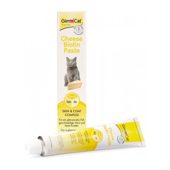 GimCat Cheese skanėstas sūrio pasta katėms; 50g GimCat Cheese skanėstas sūrio pasta katėms; 50g