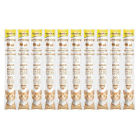 GimCat Sticks 10 Turkey & Rabbit skanėstas katėms begrūdės lazdelės, kalakutiena, triušiena; 10vnt