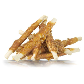 Hau&Miau pagaliukai apsukti vištiena, skanėstas šunims; 500g Hau&Miau pagaliukai apsukti vištiena, skanėstas šunims; 500g