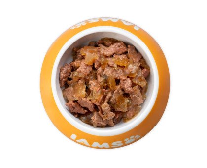 Iams Delights Cat Tuna&Herring konservuotas pašaras katėms, tunas, silkė; 85g