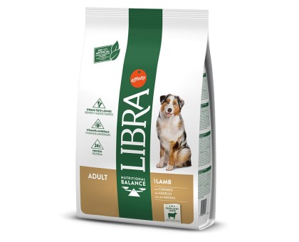 Libra Dog Lamb sausas maistas suaugusiems šunims, ėriena; 10kg