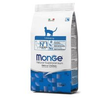 Monge Cat Natural Superpremium Urinary Chicken sausas pašaras katėms, vištiena; 1.5kg, 10kg