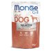 Monge Grill Mix Adult Dog Salmon/Pork/Lamb konservuotas pašaras šunims, ėriena, kiauliena, lašiša; 12x100g