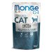 Monge Grill Sterilised Cat Trout konservuotas pašaras katėms, upėtakis; 85g