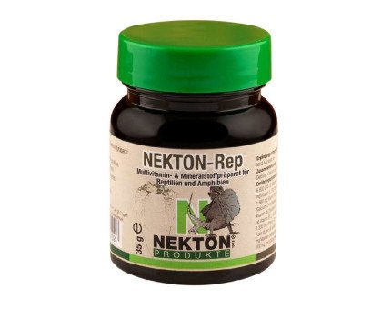 Nekton Rep pašaro papildas su vitaminais ir mineralais ropliams ir varliagyviams; 35g, 75g