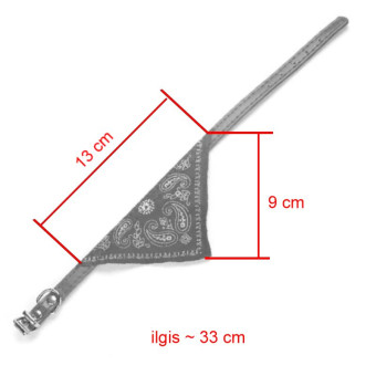Zoo Skarelė S žalia antkaklis katėms ir šunims; 23-28cm