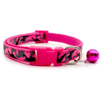 Zoo Camo antkaklis katėms, rausvas; 19-32cm Zoo Camo antkaklis katėms, rausvas; 19-32cm