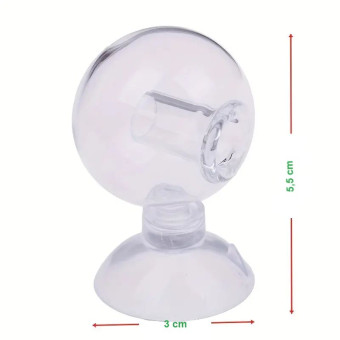 Zoo Drop checker CO2 13 stiklinis indikatorius Zoo Drop checker CO2 13 stiklinis indikatorius
