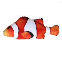 Zoo žaislas katėms minkštas Clownfish; 20cm
