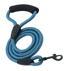 Zoo Anti Stretch Walk Blue XL pavadėlis šunims; 1.2/120cm