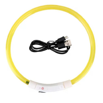 Zoo Glow Led šviečiantis antkaklis šunims; 30-50cm Zoo Glow Led šviečiantis antkaklis šunims; 30-50cm