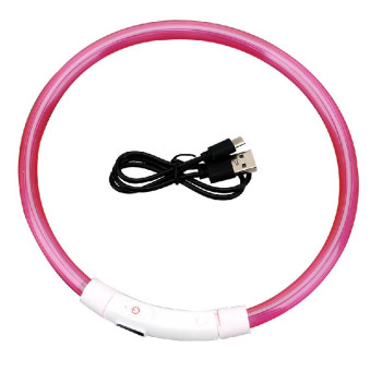 Zoo Glow Led šviečiantis antkaklis šunims; 30-50cm Zoo Glow Led šviečiantis antkaklis šunims; 30-50cm