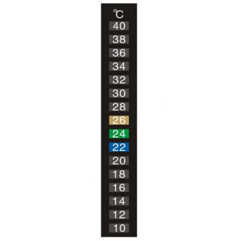 Zoo Digital LCD Išorinis klijuojamas akvariumo termometras; 13cm Zoo Digital LCD Išorinis klijuojamas akvariumo termometras; 13cm