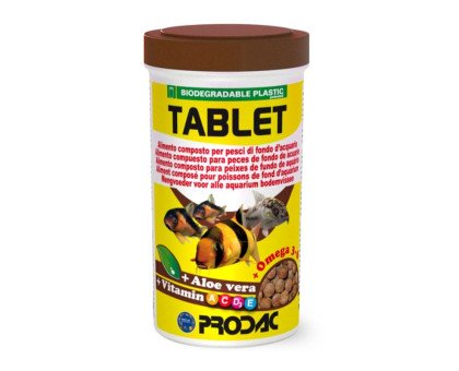 Prodac Tablet maistas dugninėms žuvims; 60g/100ml; 160g/250ml, 750g/1200ml