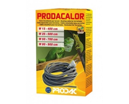 Prodac Prodacalor 50W šildymo kabelis terariumui, 700cm