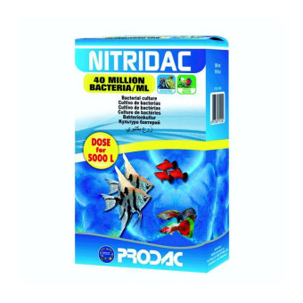 Prodac Nitridac nitritinės / nitratinės bakterijos; 100ml, 250ml, 500ml, 5l Prodac Nitridac nitritinės / nitratinės bakterijos; 100ml, 250ml, 500ml, 5l