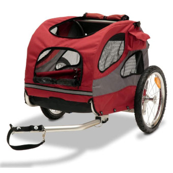 PetSafe Hound About II dviračio priekaba gyvūnui iki 23kg, M PetSafe Hound About II dviračio priekaba gyvūnui iki 23kg, M