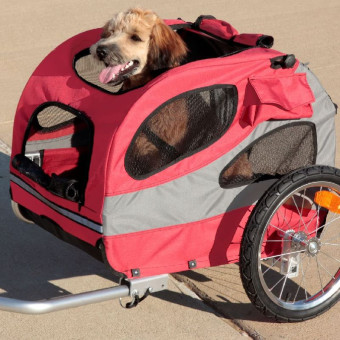 PetSafe Hound About II dviračio priekaba gyvūnui iki 23kg, M PetSafe Hound About II dviračio priekaba gyvūnui iki 23kg, M