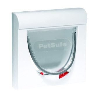 PetSafe Staywell Magnetic 4 Way Classic magnetinės durelės katėms; baltos PetSafe Staywell Magnetic 4 Way Classic magnetinės durelės katėms; baltos