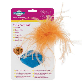 PetSafe Funkitty Twist n Treat Cat Teaser žaislas skanėstams dėti, skirtas katėms PetSafe Funkitty Twist n Treat Cat Teaser žaislas skanėstams dėti, skirtas katėms