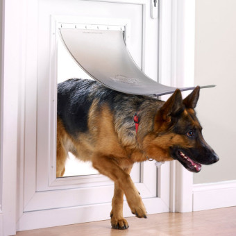 PetSafe Staywell Aluminium Pet durelės šunims iki 45kg; L PetSafe Staywell Aluminium Pet durelės šunims iki 45kg; L