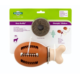 Petsafe Busy Buddy Chicken lavinamasis žaislas su skanėstais; ML Petsafe Busy Buddy Chicken lavinamasis žaislas su skanėstais; ML