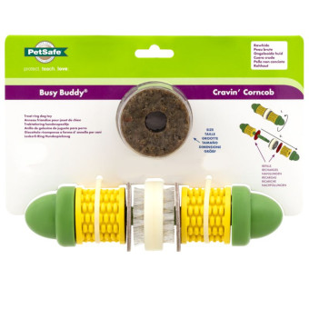 Petsafe Busy Buddy Corn ML lavinamasis žaislas su skanėstais Petsafe Busy Buddy Corn ML lavinamasis žaislas su skanėstais