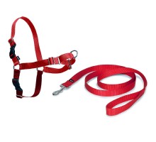 Petsafe Easy Walk Deluxe Harness petnešos lengvam pasivaikščiojimui, raudonos; S