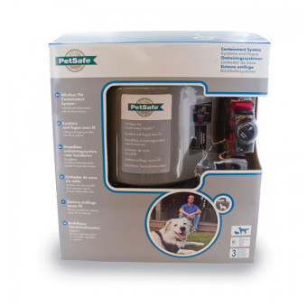 PetSafe Wireless Pet Containment bevielė mobili nematoma tvora šunims PetSafe Wireless Pet Containment bevielė mobili nematoma tvora šunims