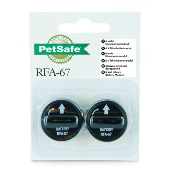 PetSafe RFA 67 ličio elementas dresūros sistemoms; 2vnt