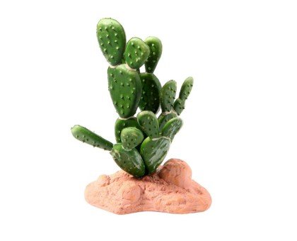 Reptile Nova terariumo dekoracija Kaktusas Opuntia; 15cm