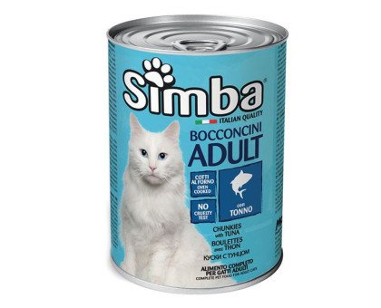 Simba Cat Adult Tuna konservuotas pašaras katėms, tunas; 415g