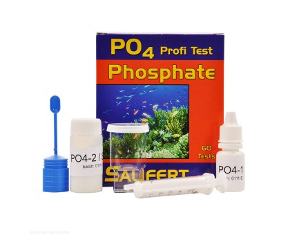 Salifert PO4 Profi fosfatų vandens testas, 0-3mg/l