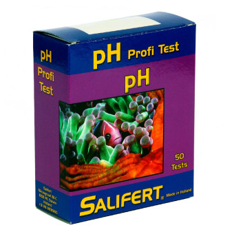 Salifert pH Profi vandens testas; 7.4-8.6 Salifert pH Profi vandens testas; 7.4-8.6
