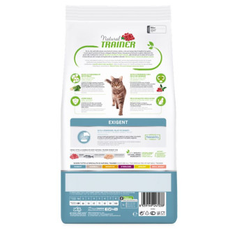 Trainer Natural Cat Exigent Beef sausas pašaras katėms, jautiena; 1.5kg Trainer Natural Cat Exigent Beef sausas pašaras katėms, jautiena; 1.5kg