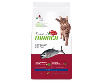 Trainer Natural Cat Adult Tuna sausas maistas katėms, tunas; 1.5kg, 10kg