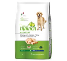 Trainer Natural Adult Maxi Chicken sausas maistas suaugusiems šunims didelių veislių, vištiena; 12kg