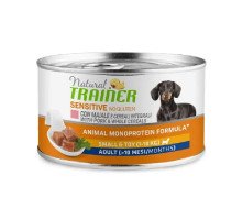 Trainer Sensitive no gluten Adult Dog Mini Pork konservuotas pašaras suaugusiems šunims mažų veislių, kiauliena; 150g