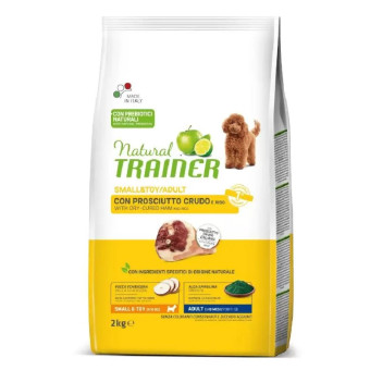 Trainer Natural Adult Mini Ham sausas pašaras suaugusiems šunims mažų veislų, kumpis; 2kg, 7kg Trainer Natural Adult Mini Ham sausas pašaras suaugusiems šunims mažų veislų, kumpis; 2kg, 7kg