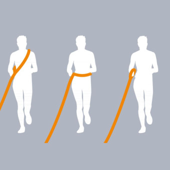 Trixie Jogging Lead Papaya bėgimo pavadėlis; 180cm Trixie Jogging Lead Papaya bėgimo pavadėlis; 180cm