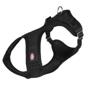 Trixie Journey Comfort Soft Touring petnešos šunims, juodos; XXS, XS, X-S, S, S-M Trixie Journey Comfort Soft Touring petnešos šunims, juodos; XXS, XS, X-S, S, S-M